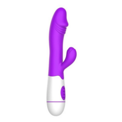 VIBRADOR RABBIT WALLY A PILAS - comprar online