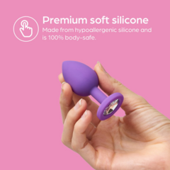 Imagen de ANAL PLUG SILICONE PURPLE