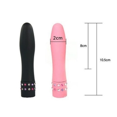 VIBRADOR VELVET CON STRASS - comprar online