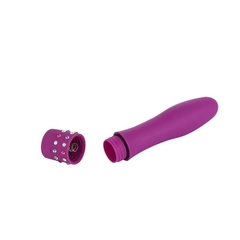 VIBRADOR VELVET CON STRASS - Úrsula Sex shop