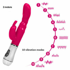 VIBRADOR RABBIT BLOW PUNTO G - tienda online