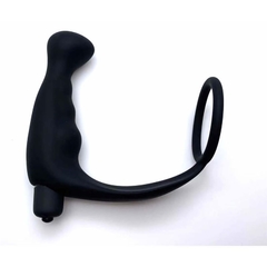 PLUG ANAL VIBRADOR PROSTATICO CON ANILLO