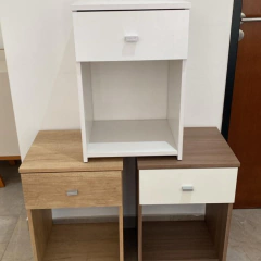 Imagen de Mesa de Luz 1 Cajón Blanco