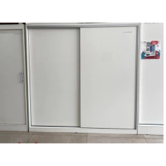 Placard Premium Con 2 Puertas Corredizas 1.80x1.80 Blanco