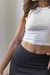 Top Crop Rib Halter - comprar online