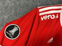Camisa Internacional I 20/21 - Masculina - Vermelho e Branco - 90 Fut.sports