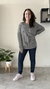 sweater de lanilla con sistema para lactancia - Gris claro en internet