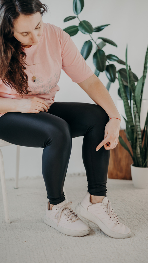 Calza deportiva lycra opaca