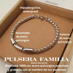 Pulsera familia tubos NUEVA 100% ACERO modelo 2 - comprar online