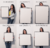 Composição com 3 quadros decorativos Fé e Gratidão para Sala e Quarto - loja online