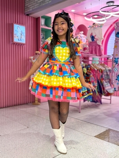 Vestido matuta amarelo - comprar online