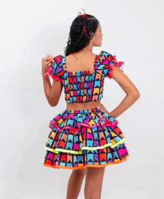 Conjunto bandeirinha - loja online