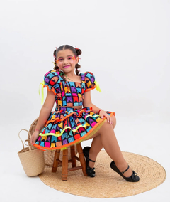 Conjunto bandeirinha - isis kids