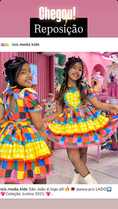Vestido matuta amarelo - loja online