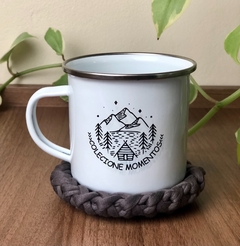 Caneca esmaltada Colecione Momentos