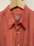 Camisa Social Laranja - Brechó Vivi Vendendo