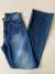 Calça Jeans Flare Cinturada tam. 36