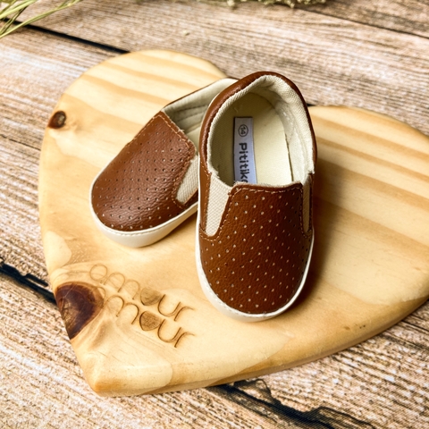 Slip On baby Marrom