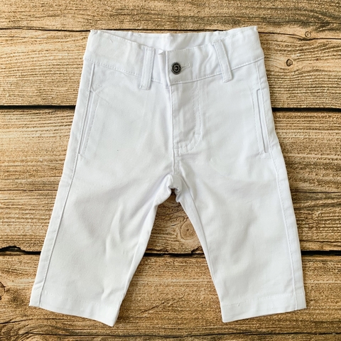 Calça sarja BRANCA