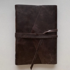 Caderno café grande