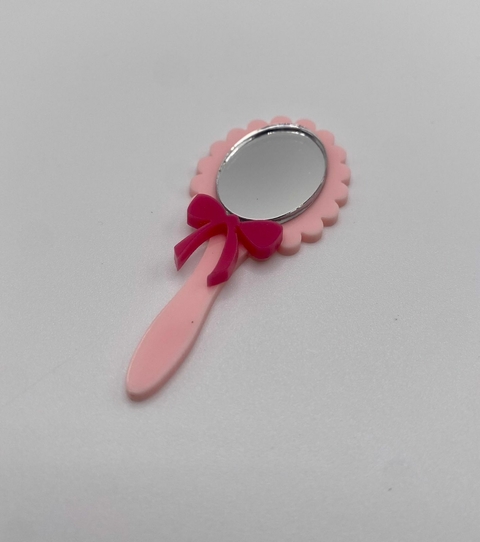 Alique Mini Espelho Barbie - 5cm