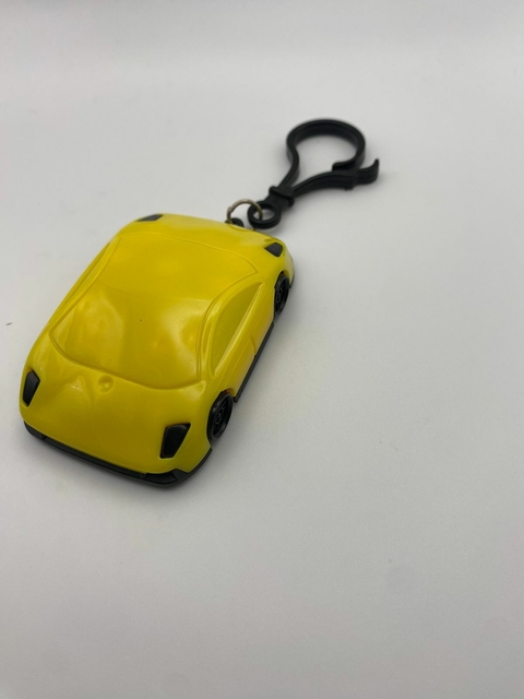 Mini calculadora carro amarelo