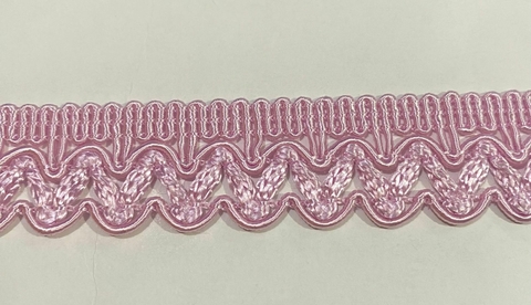 Passamanaria Ondinha Rosa BEBÊ - 1 metro