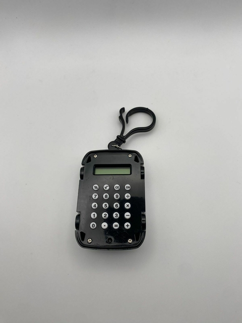 Mini calculadora carro verde