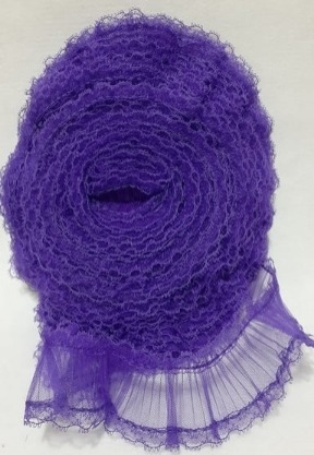 Renda Sainha Roxo - 1 metro
