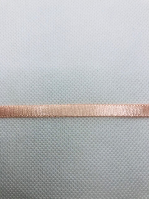 FITA DE CETIM SALMÃO Nº 1 - 10 MTS