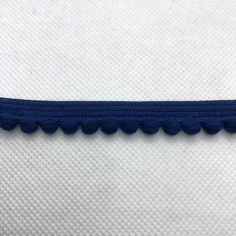 FITA POMPOM AZUL MARINHO - 1 METRO