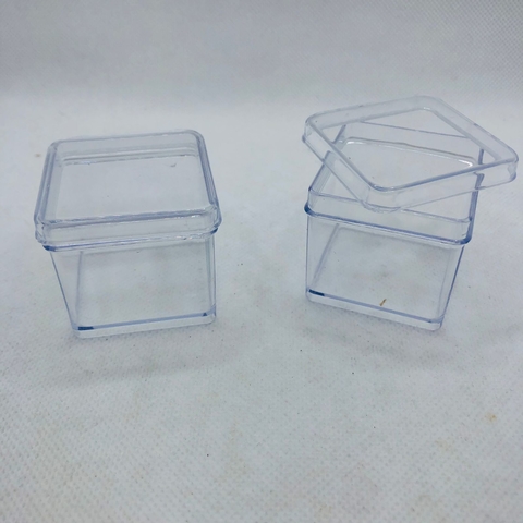 CAIXA ACRÍLICA 4X4X3,5 - UNIDADE