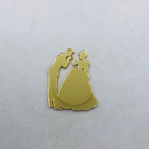 ACRÍLICO CINDERELA E PRINCIPE - UNIDADE