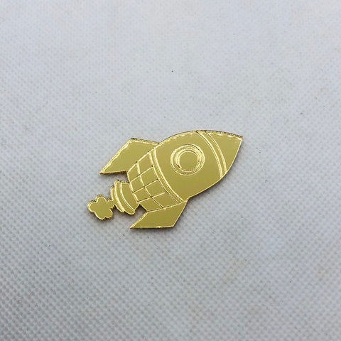 ACRÍLICO FOGUETE - UNIDADE