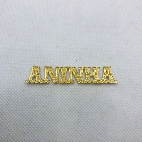 ACRÍLICO NOME ANINHA 5 CM - UNIDADE