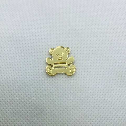 ACRILICO URSINHO - PASSANTE PARA ELÁSTICO CHATO ATÉ 7MM - UNIDADE