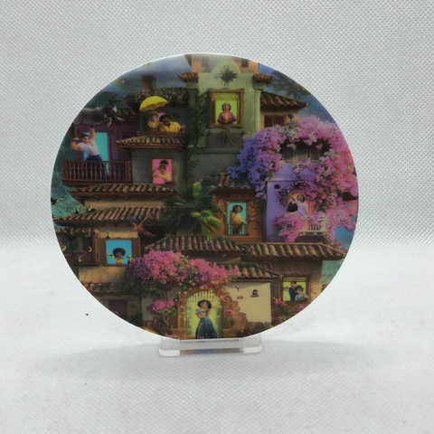 PLANO DE FUNDO EM ACRÍLICO IMPRESSO ENCANTO 10 CM - UNIDADE