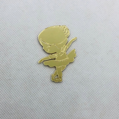 APLIQUE EM ACRÍLICO BAILARINA - UNIDADE