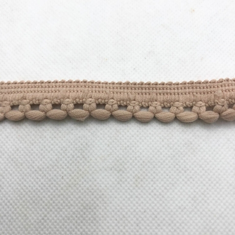 POMPOM REF. 76 BEGE - LARG. 17 MM - 1 METRO