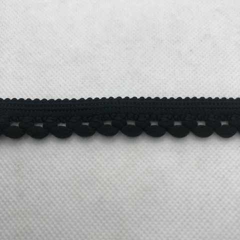 POMPOM REF. 76 PRETO - LARG. 17 MM - 1 METRO
