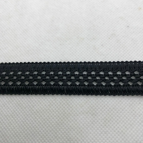 PASSAMANARIA REF. 7070 PRETO - LARG. 20 MM - 1 METRO