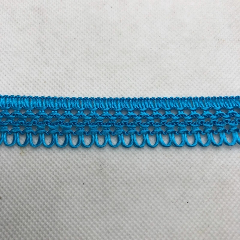 PASSAMANARIA REF. 80 AZUL TURQUESA - LARG. 20 MM - 1 METRO