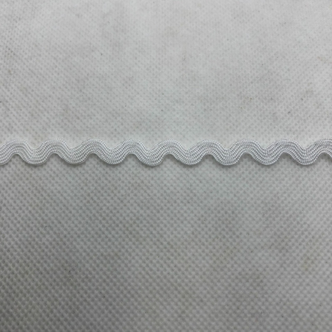 SIANINHA BRANCO LARG. 5 MM - METRO