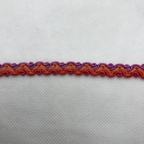 PASSAMANARIA REF: 52 ROXO/LARANJA/VERMELHO - METRO