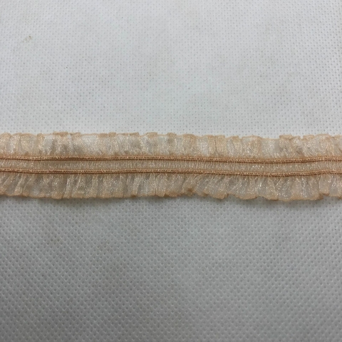 FITA BABADINHO BEGE ESCURO - METRO