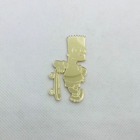 Acrílico Bart Simpson - 5 cm