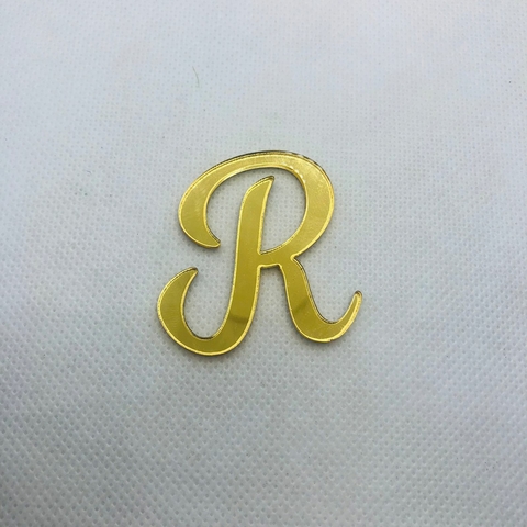 ACRÍLICO LETRA R- 4 CM - UNIDADE