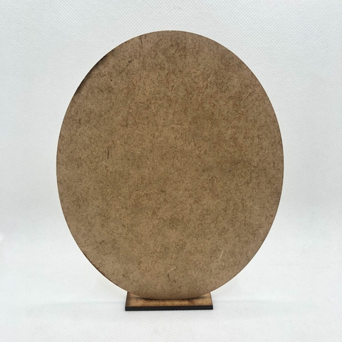 PLANO DE FUNDO OVAL EM MDF 15 X 11 - UNIDADE