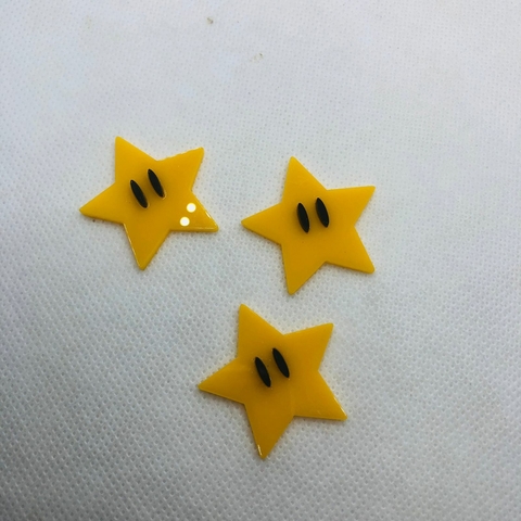 MINI ESTRELA SUPER MARIO 3 CM - UNIDADE