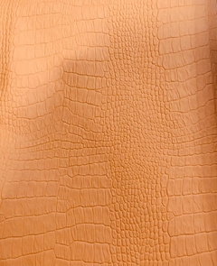 CORINO TEXTURA CROCODILO LARANJA - 1,00 X 70CM